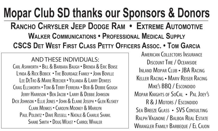 sponsors