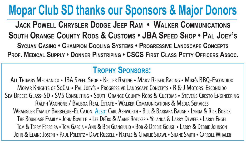 sponsors